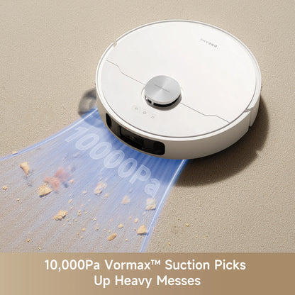 Robot Vacuum & Mop with 10000Pa Suction Self Emptying Auto Mop Washing
