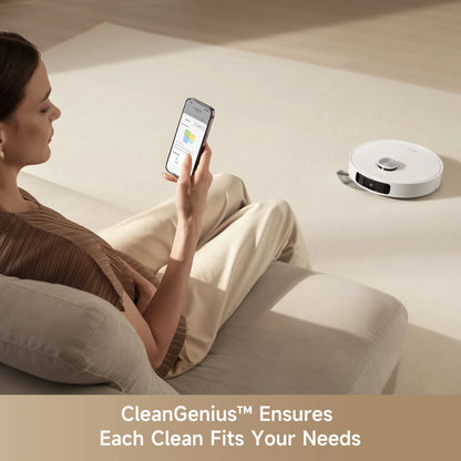 Robot Vacuum & Mop with 10000Pa Suction Self Emptying Auto Mop Washing