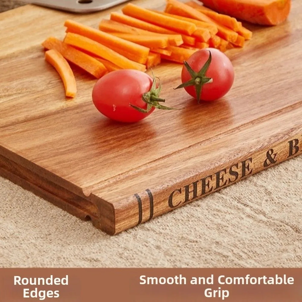 Premium Book Style Wooden Cutting Board Set for Modern Kitchens