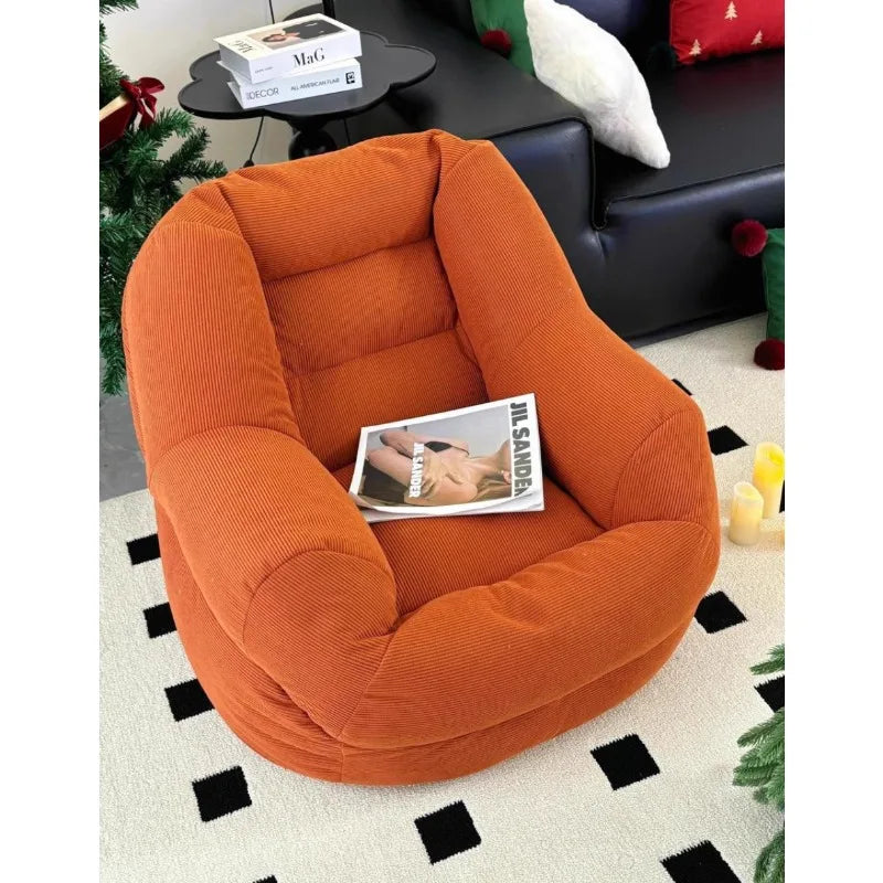 Lazy sofa reclining sleeping bedroom bean bag tatami seat balcony sofa chair living room small sofa nest chair