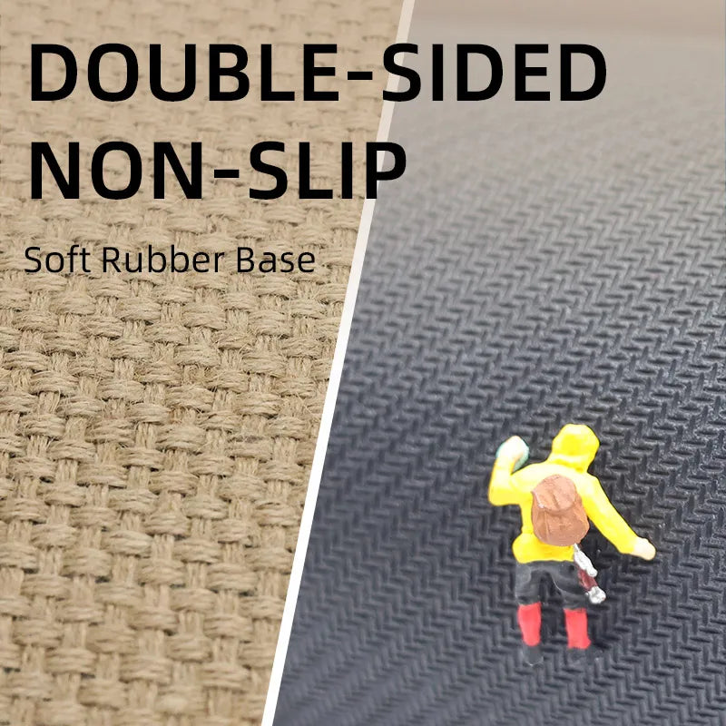 Jute Carpet,home Kitchen Floor Mat,anti Slip and Oil Resistant Foot Mat,indoor Mat,door Mat,foyer Mat, Home Decoration,room Deco
