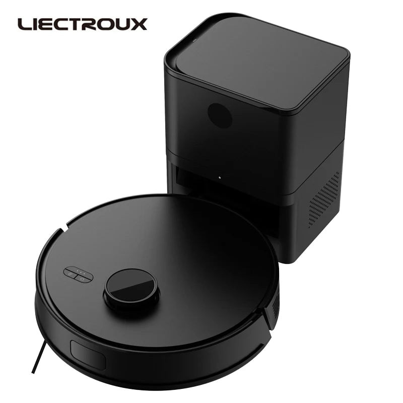 Liectroux M70 Pro Robot Vacuum & Mop with 6500Pa Suction LiDAR Navigation Self Empty Dock