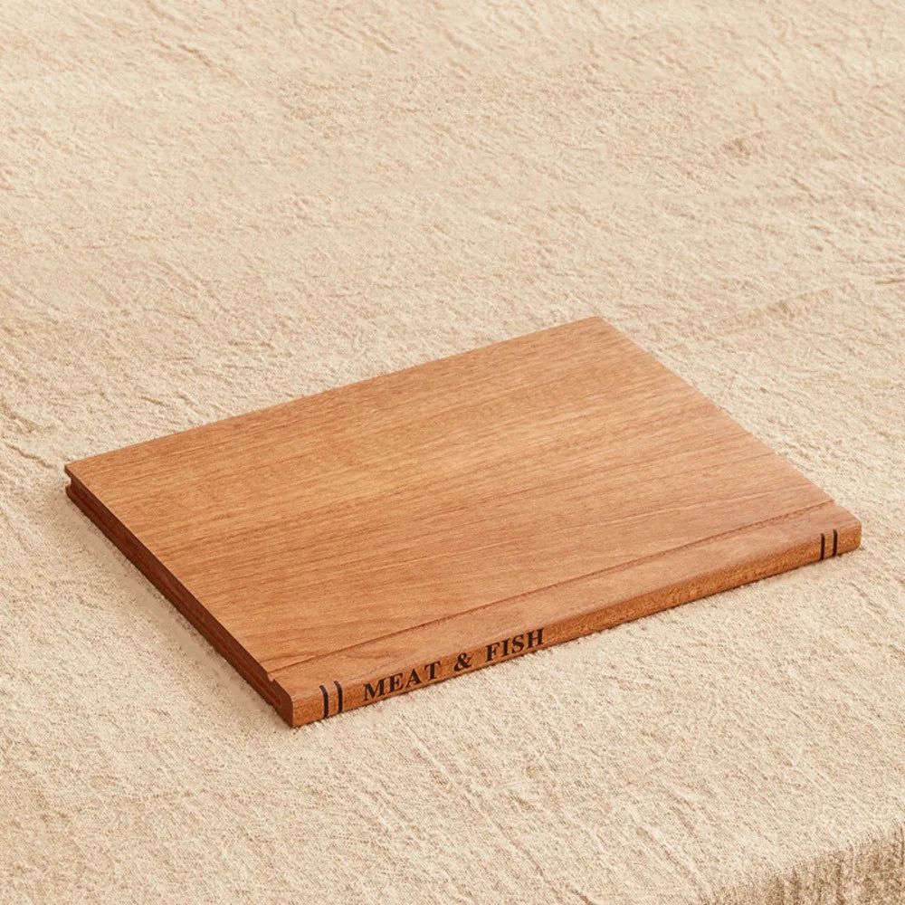 Premium Book Style Wooden Cutting Board Set for Modern Kitchens