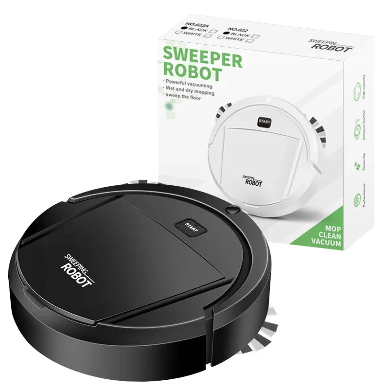 Smart Robot Vacuum Cleaner with Dry & Wet Mopping Auto Charging Powerful Suction