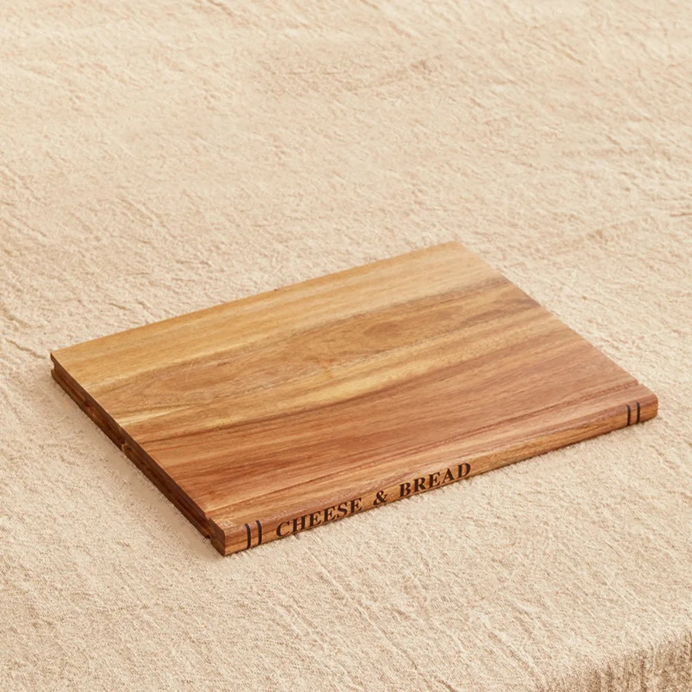 Premium Book Style Wooden Cutting Board Set for Modern Kitchens