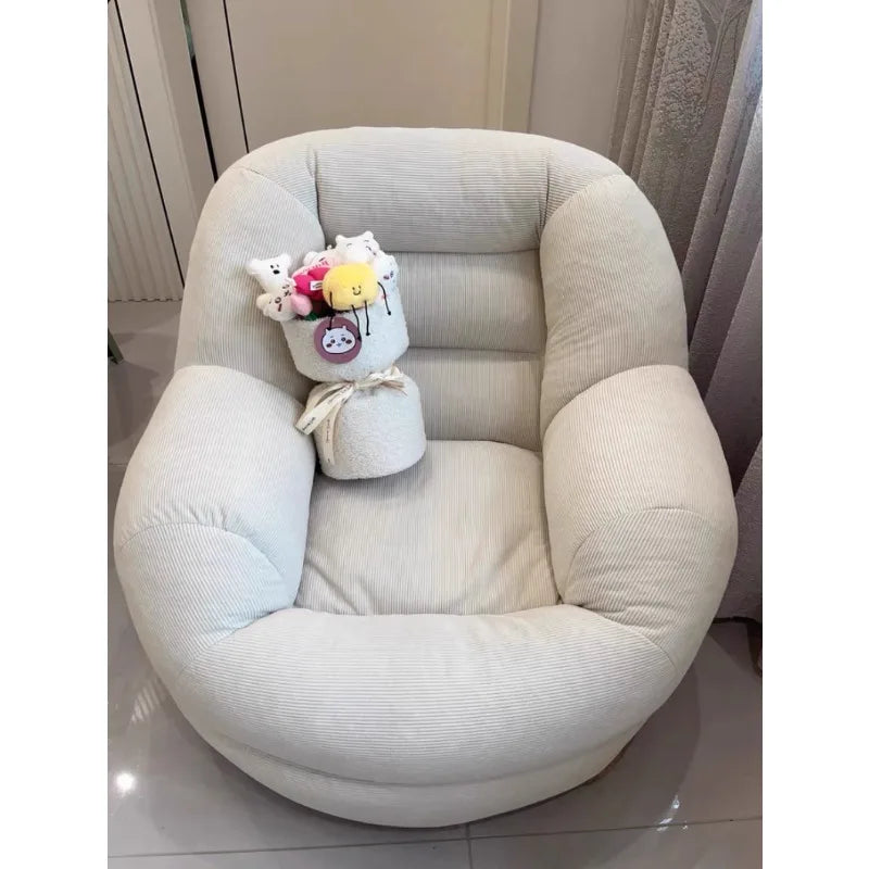 Lazy sofa reclining sleeping bedroom bean bag tatami seat balcony sofa chair living room small sofa nest chair