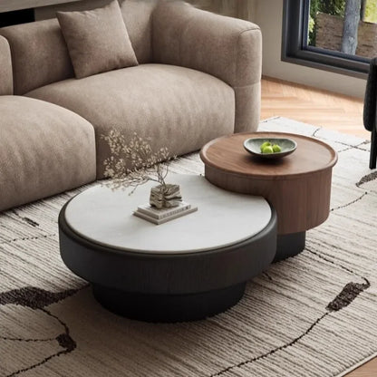Display Trendy Coffee Tables Modern Luxury Coffee Table Storage Vintage Side Table Table Basse Living Room Furniture