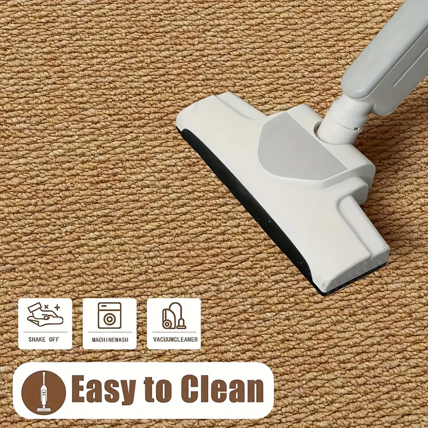 Long Entrance Welcome Mat Front Door Mat Outside Outdoor Indoor Entryway Rug Non-Slip Washable Doormat
