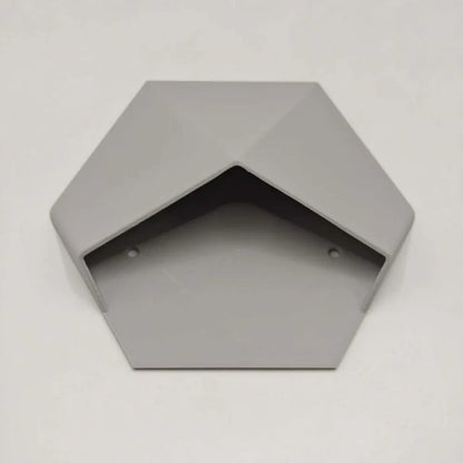 1PCS Geometric Hexagonal Flower Pot Wall-Mounted 3D Printed Succulent Plant Basin Decorative Wall Hanging Planter Indoor Plants